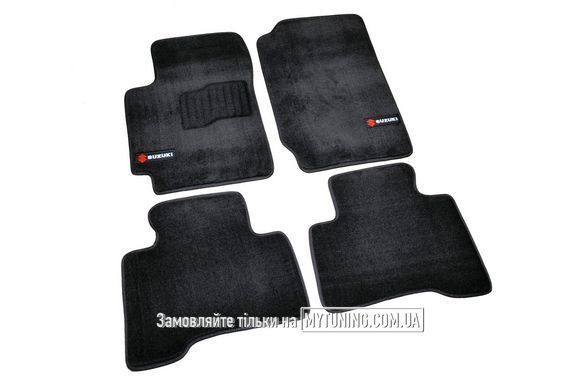 Коврики в салон ворсовые AVTM для Suzuki Grand Vitara (2005-) /Чёрн, Premium BLCLX1592