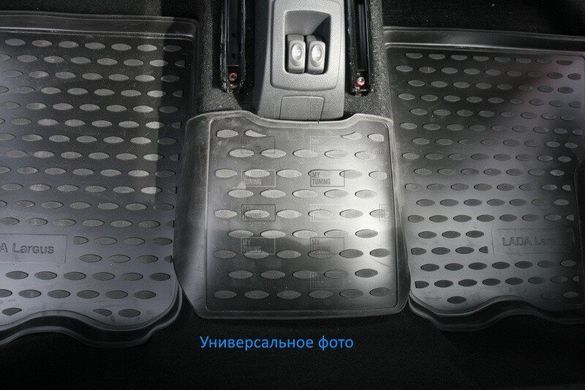 Коврики в салон для Mitsubishi Lancer X 03/2007->, 4 шт полиуретан NLC.35.13.210
