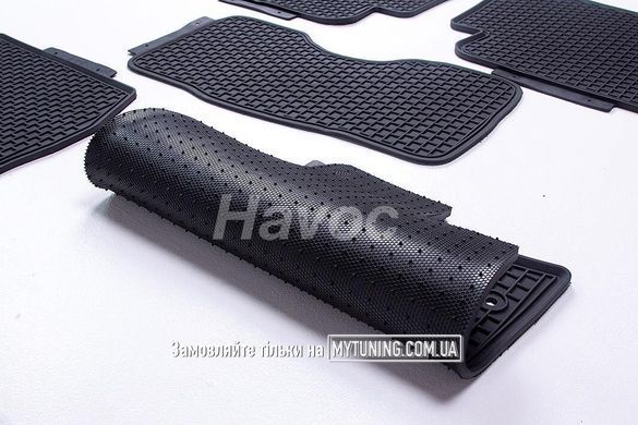 Audi Q7 2006 - 2015 Оригінальні килимки HAVOC гумові в салон повний комплект