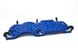 Лежак автослюсаря підкатний пластиковий 6 коліс (синій) MG50234/MAGMA