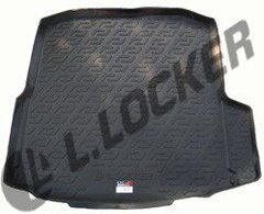 Коврик багажника на Шкоду Октавию A7 седан с 2013-> резино-пластиковый 116020700