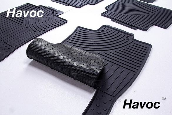 Nissan X-Trail T32 с 2014 Оригинальные коврики HAVOC резиновые в салон полный комплект