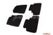 Коврики в салон 3D для Honda CR-V 2012-2016 /Черные 5шт 86300