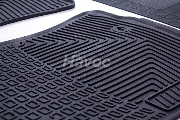 copy_LEXUS GX460 2017 2018 2019 2020 Оригінальні килимки HAVOC гумові в салон повний комплект