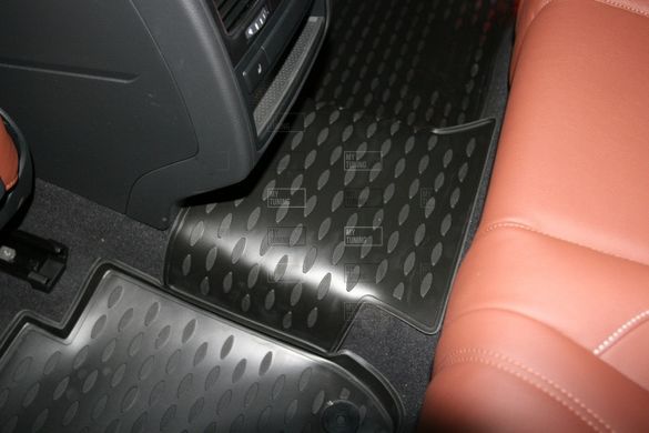 Коврики в салон для Volkswagen Touareg 2010->, 4 шт полиуретан NLC.3D.51.31.210k