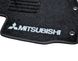 Коврики в салон ворсовые для Mitsubishi Outlander XL (2006-2012) /Чёрные, кт. 5шт BLCCR1396