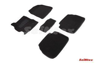 Коврики в салон 3D для Mazda 6 2008-2012 /Черные 5шт