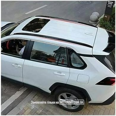 Интегрированные рейлинги Havoc Toyota RAV4 XA50 2019&ndash;2025, чорні, Чорний