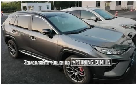 Інтегровані рейлінги Havoc Toyota RAV4 XA50 2019&ndash;2025, чорні, Чорний
