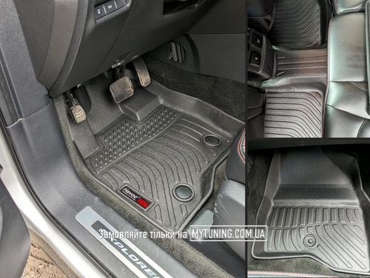 Ford Explorer с 2010 по 2019 Коврик 3 ряд HAVOC