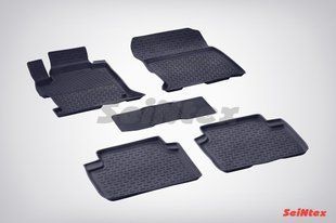 Коврики в салон для Honda Accord IX 2012-2018 резиновые, кт 5шт