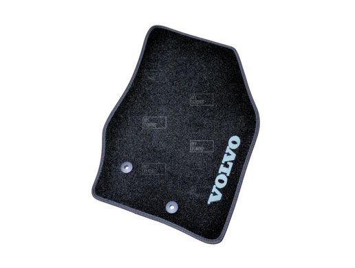Коврики в салон ворсовые AVTM для Volvo XC90 (2002-2015) /Чёрные BLCCR1710