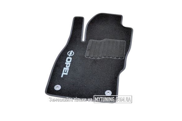 Коврики в салон ворсовые AVTM для Opel Corsa D (2006-2014) /Чёрные 5шт BLCCR1445