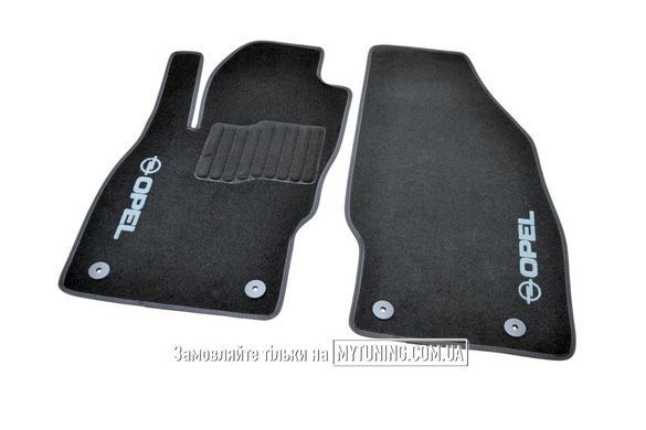 Коврики в салон ворсовые AVTM для Opel Corsa D (2006-2014) /Чёрные 5шт BLCCR1445