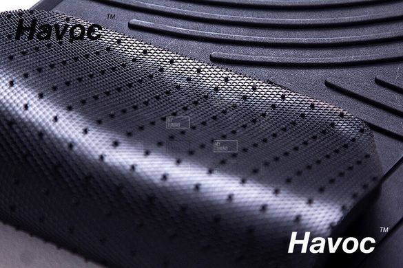 copy_Nissan Rogue с 2014 HAVOC Оригинальные коврики резиновые в салон полный комплект