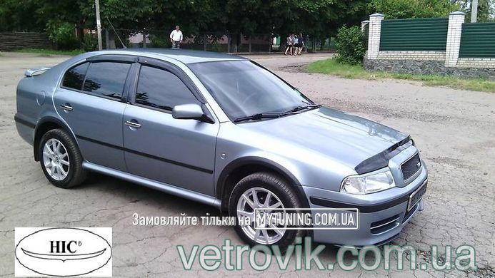 Дефлекторы Hic накладные Skoda Octavia A4 Tour 1996-2005 HB | Ветровики на скотче HIC SK04