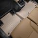 Коврики в салон для Volvo XC90 2016- с бортиком задние бежевые 458282