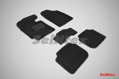 Коврики в салон 3D для Hyundai Elantra V 2011- /Черные 5шт 83731