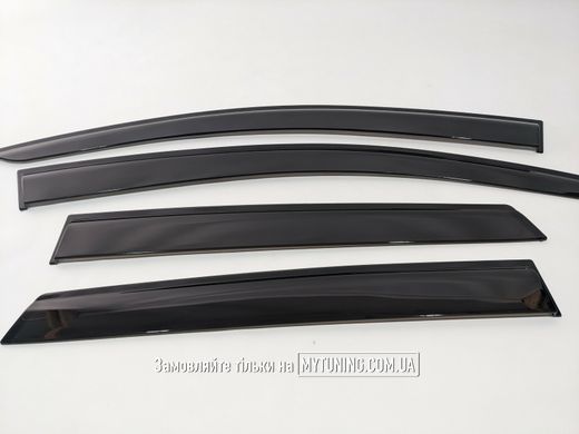 Дефлектори Havoc накладні Nissan Qashqai 2006-2013 | Вітровики на скотчі MNiQ0613
