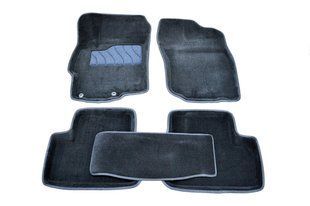 Коврики в салон 3D для Mitsubishi Lancer X 2007- /Черные 5шт 82162