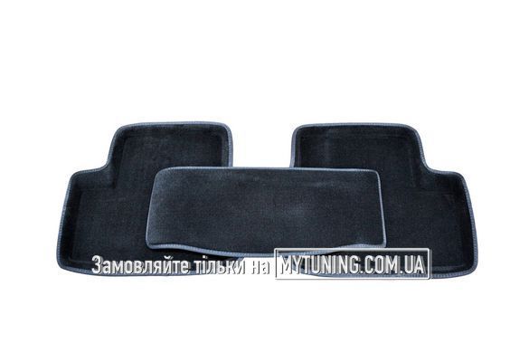 Коврики в салон 3D для Mitsubishi Lancer X 2007- /Черные 5шт 82162