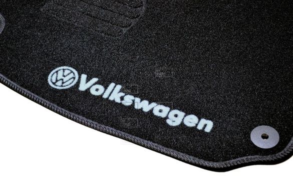 Коврики в салон ворсовые AVTM для Volkswagen Passat B5/B5+ (1996-2005) /Чёрные, кт. 5шт BLCCR1669