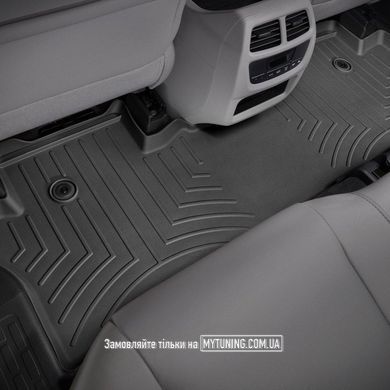 Коврики в салон для Honda Pilot 2017- с бортиком задние черные 448392