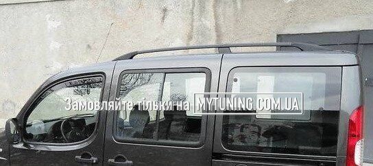 Рейлинги Fiat Doblo 2000-2010 /длинн.база /Черный /Abs