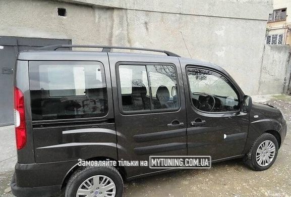 Рейлинги Fiat Doblo 2000-2010 /длинн.база /Черный /Abs