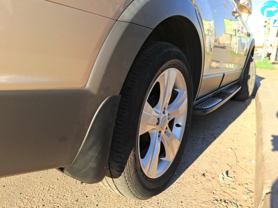 Передняя и задняя пара брызговиков HAVOC для Chevrolet Captiva 2007-2016