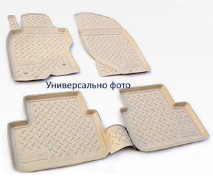 Коврики в салон для Hyundai Santa Fe (CM) (10-12) (полиур., компл - 4шт) цвет бежевый NPL-Po-31-23B