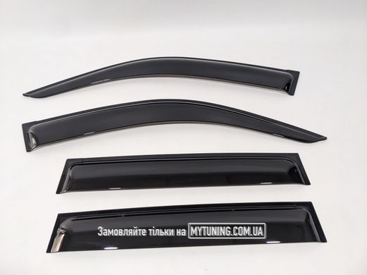 Дефлектор Havoc накладні Toyota LC 120 2003-2009 | Вітровики на скотчі MTLC1200309