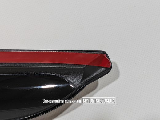 Дефлектор Havoc накладні Toyota LC 120 2003-2009 | Вітровики на скотчі MTLC1200309