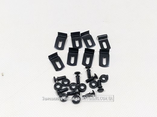 Дефлектор Havoc накладні Toyota LC 120 2003-2009 | Вітровики на скотчі MTLC1200309