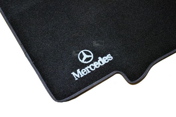 Коврики в салон ворсовые AVTM для Mercedes Sprinter (2006-) /Чёрные 1шт BLCCR1373