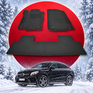 Mercedes GLE Coupe C292 2015-2019 Оригінальні килимки HAVOC гумові в салон
