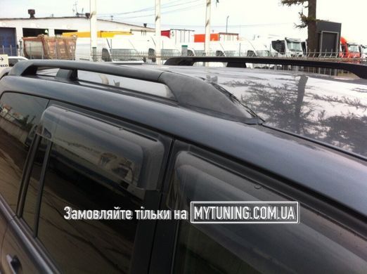Рейлинги Toyota Land Cruiser Prado 120 (2003-2009) Черные
