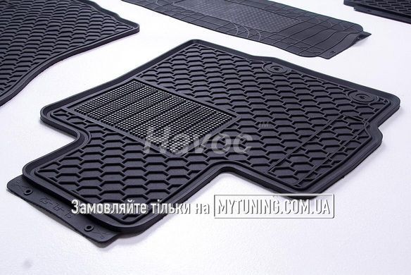 Mitsubishi Outlander c 2012 Оригінальні килимки HAVOC гумові в салон повний комплект