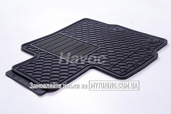Mitsubishi Outlander c 2012 Оригінальні килимки HAVOC гумові в салон повний комплект