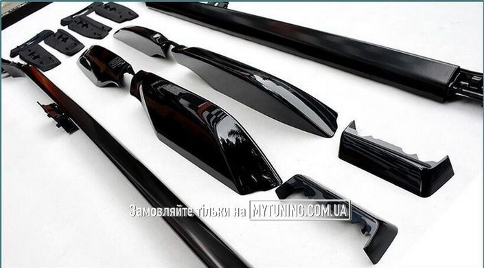 Рейлинги Toyota Land Cruiser Prado 120 (2003-2009) Черные