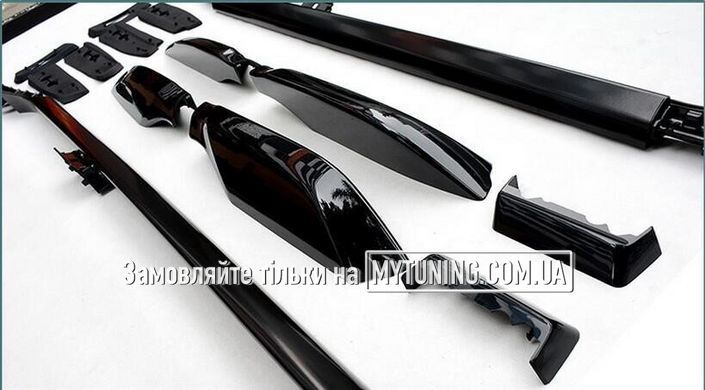 Рейлинги Toyota Land Cruiser Prado 120 (2003-2009) Черные