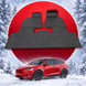Tesla Model X 2016-2021 5 мест коврики HAVOC Originals