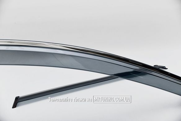 Ветровики с хромом на скотче Honda CRV 2017-2023 Havoc