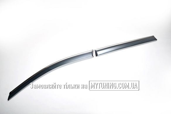 Вітровики з хромом на скотчі Honda CRV 2017-2023 Havoc