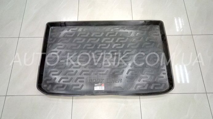 Коврик багажника на Рено Клио хэтчбек с 2012-> резино-пластиковый 106120100