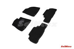 Коврики в салон 3D для Lexus RX 2009-2015 /Черные 4шт 89882