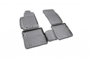 Коврики в салон для Mitsubishi Outlander 2003-2006, 4 шт полиуретан NLC.35.04.210