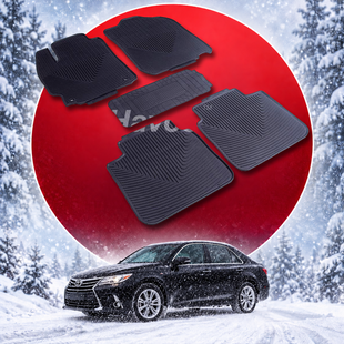 Toyota Camry 50 & 55 c 2011 по 2017 Оригінальні килимки HAVOC гумові в салон повний комплект