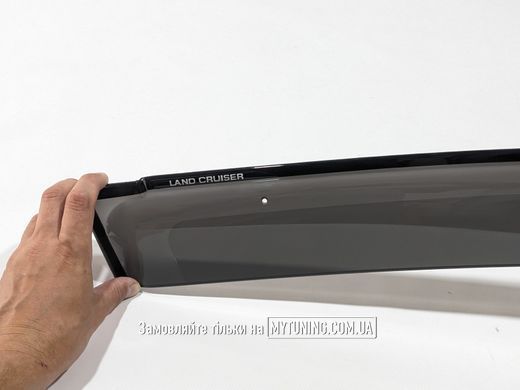 Дефлектор Havoc накладні Toyota LC 200 2008-2021 | Вітровики на скотчі MTLC2000821