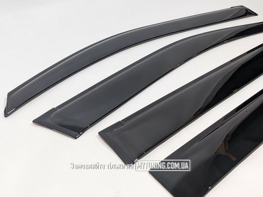 Дефлектор Havoc накладні Toyota LC 200 2008-2021 | Вітровики на скотчі MTLC2000821
